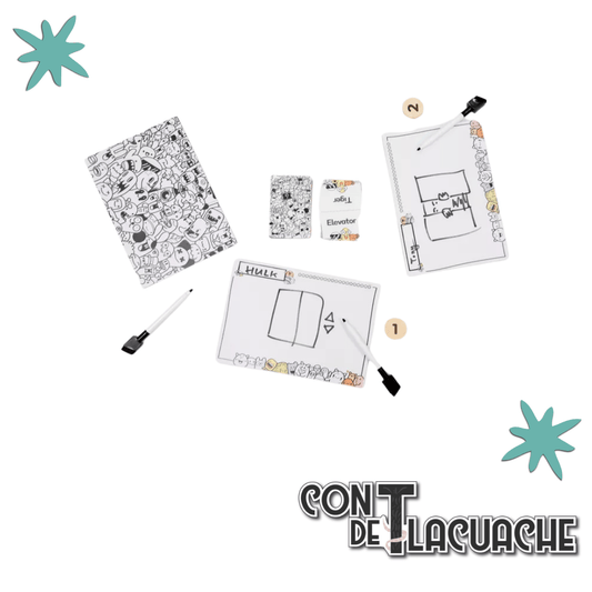 Caza Bocetos | Salt & Pepper Games - Con T de Tlacuache - Con T de Tlacuache