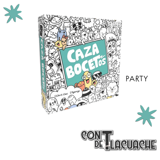 Caza Bocetos | Salt & Pepper Games - Con T de Tlacuache - Con T de Tlacuache