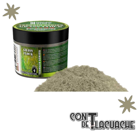 Cesped Electrostatico / Grass Flock - BROWN MOOR GRASS 9 - 12mm (200ml) | Green Stuff World - Con T de Tlacuache - Green Stuff World