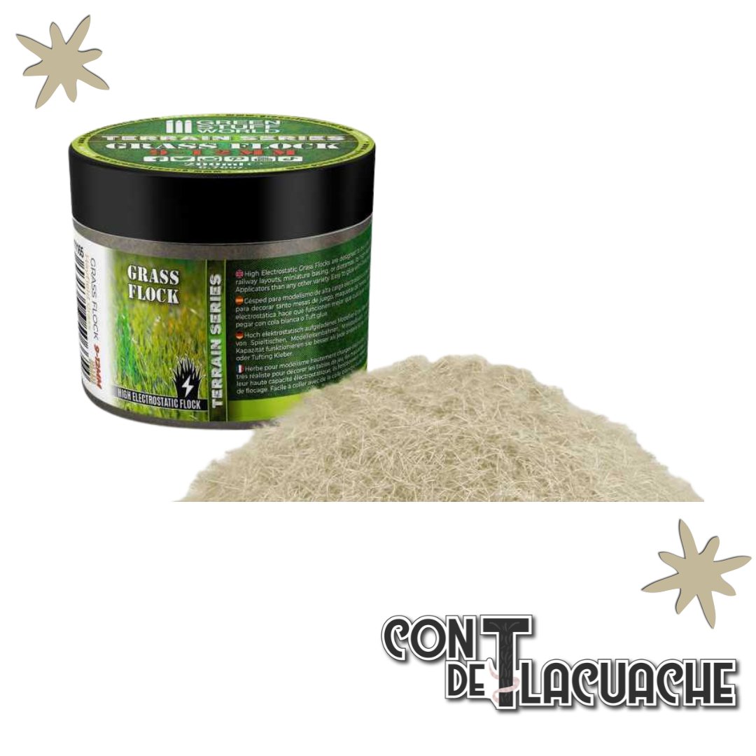 Cesped Electrostatico / Grass Flock - HAYFIELD GRASS 9 - 12mm (200ml) | Green Stuff World - Con T de Tlacuache - Green Stuff World