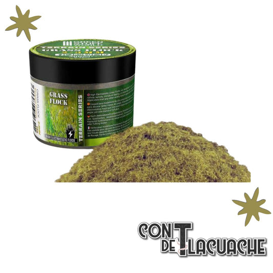 Cesped Electrostatico / Grass Flock - SAVANNA PASTURE 2 - 3mm (200ml) | Green Stuff World - Con T de Tlacuache - Green Stuff World