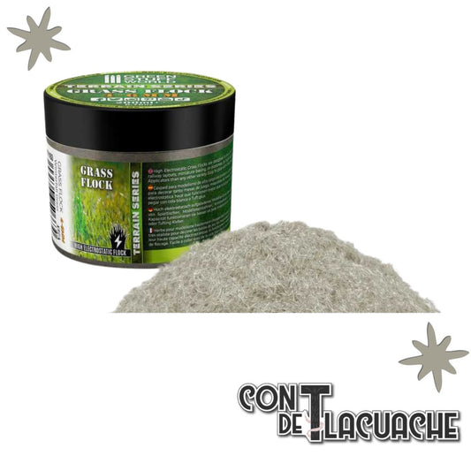 Cesped Electrostatico / Grass Flock - WINTERFALL GRASS 4 - 6mm (200ml) | Green Stuff World - Con T de Tlacuache - Green Stuff World