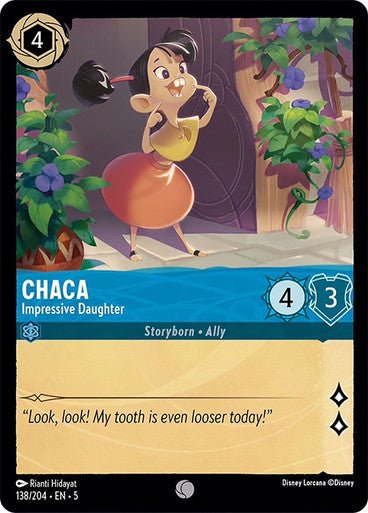 Chaca - Impressive Daughter (Non - foil ) - Con T de Tlacuache - Ravensburger