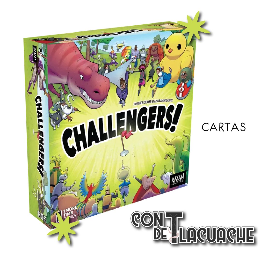 Challengers | Z - man Games - Con T de Tlacuache - Z - man Games