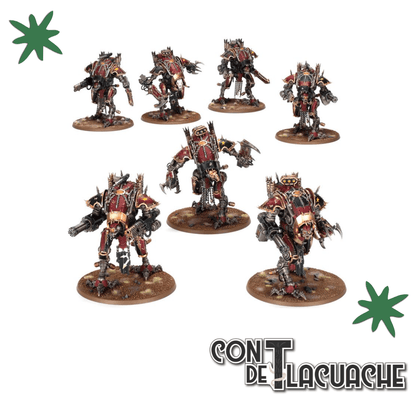 Chaos Knights: Houndpack Lance | Games Workshop - Con T de Tlacuache - Games Workshop