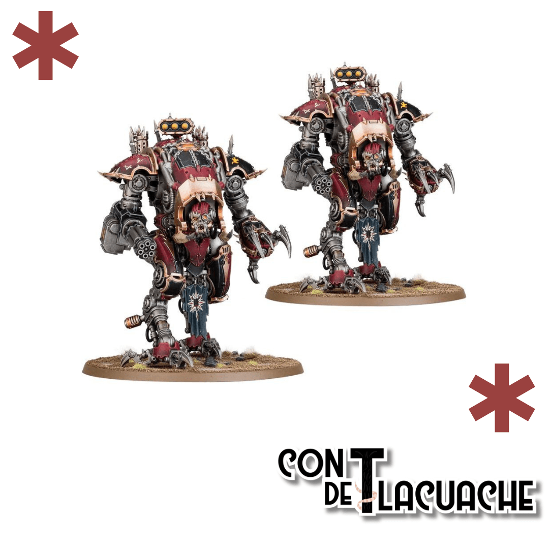 Chaos Knights War dogs | Games Workshop - Con T de Tlacuache - Games Workshop
