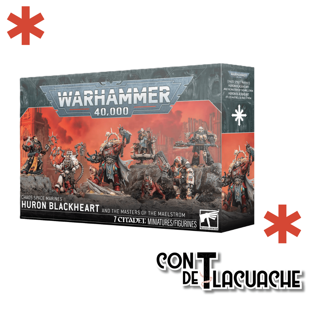 Chaos Space Marine Huron Blackheart | Games Workshop - Con T de Tlacuache - Games Workshop