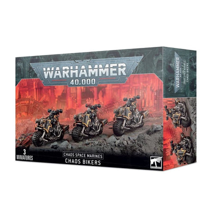 Chaos Space Marines Chaos Bikers | Games WorkShop - Con T de Tlacuache - Games Workshop