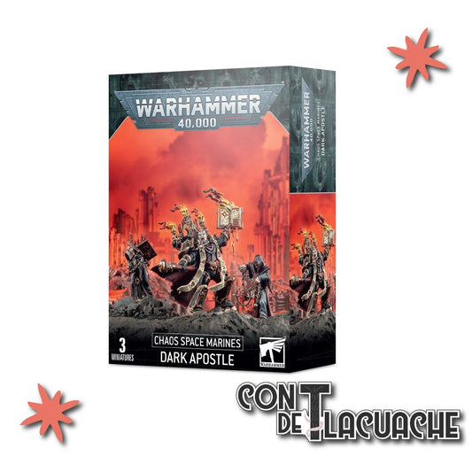 Chaos Space Marines Dark Apostle | Games Workshop - Con T de Tlacuache - Games Workshop