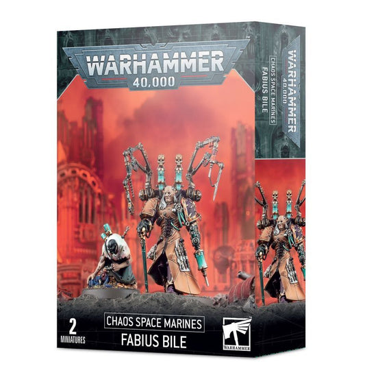 Chaos Space Marines: Fabius Bile | Games Workshop - Con T de Tlacuache - Games Workshop