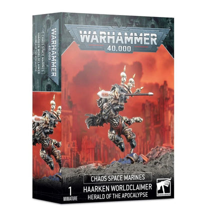 Chaos Space Marines Haarken Worldclaime | Games WorkShop - Con T de Tlacuache - Games Workshop