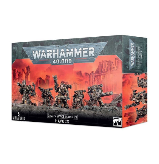 Chaos Space Marines: Havocs | Games Workshop - Con T de Tlacuache - Games Workshop