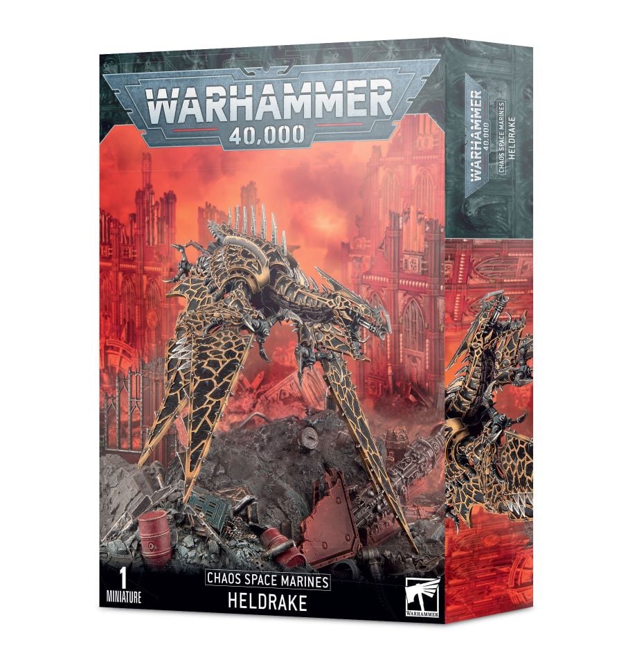 Chaos Space Marines Heldrake | Games WorkShop - Con T de Tlacuache - Games Workshop