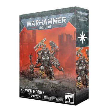 Chaos Space Marines Kravek Morne | Games Workshop - Con T de Tlacuache - Games Workshop