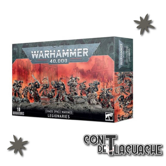 Chaos Space Marines Legionaries | Games Workshop - Con T de Tlacuache - Games Workshop