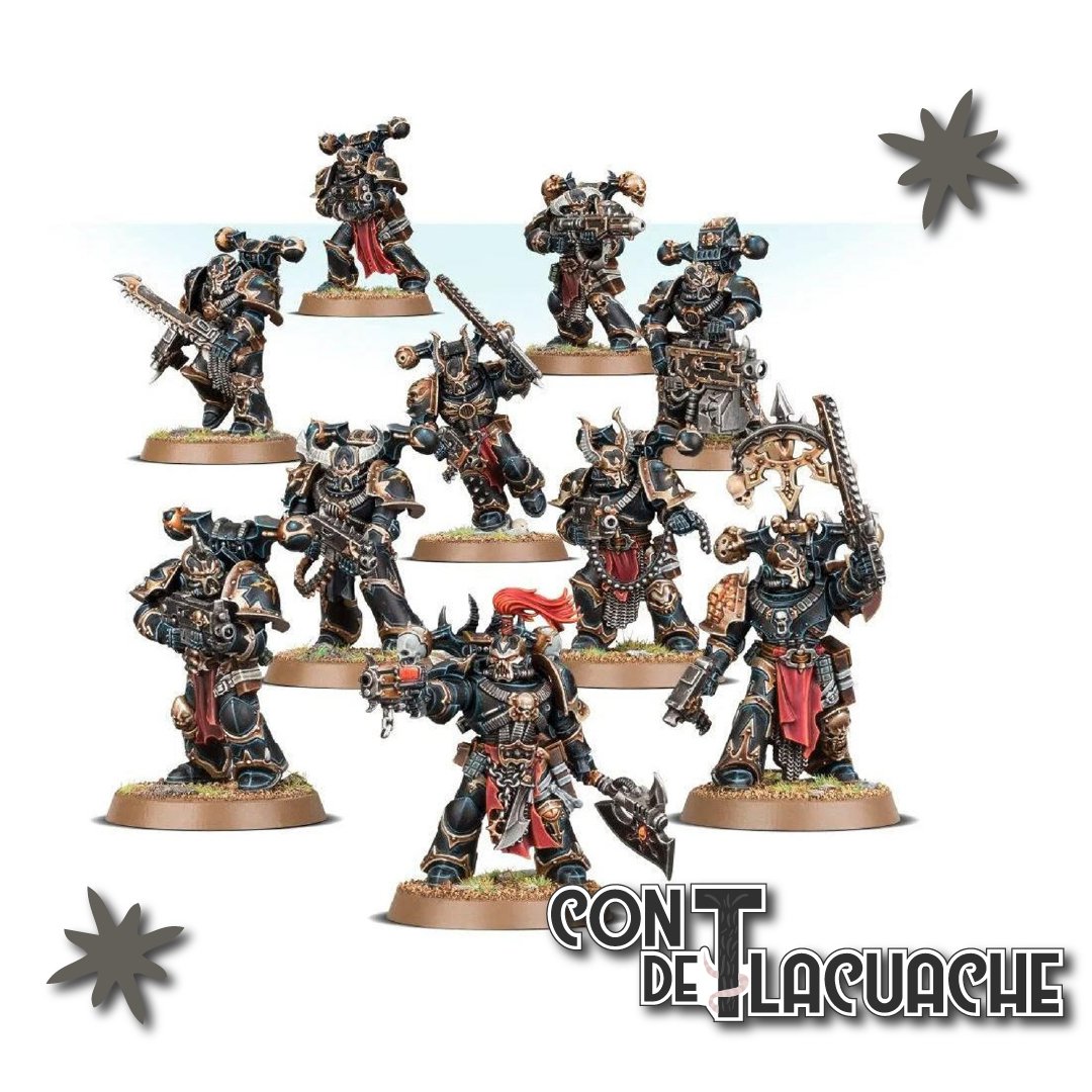 Chaos Space Marines Legionaries | Games Workshop - Con T de Tlacuache - Games Workshop