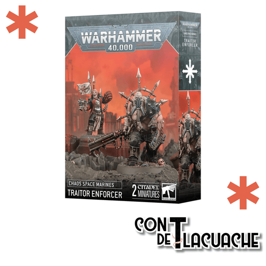 Chaos Space Marines Traitor Enforcer | Games Workshop - Con T de Tlacuache - Games Workshop