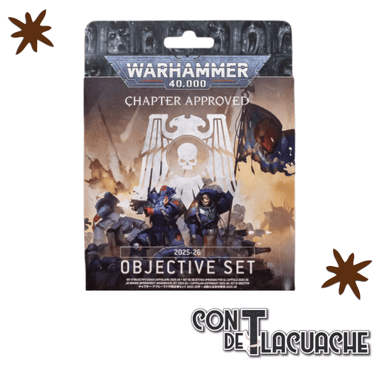 Chapter Approved Objective Set 2025 - 2026 | Games Workshop - Con T de Tlacuache - Con T de Tlacuache