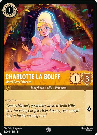 Charlotte La Bouff - Mardi Gras Princess (Non - foil) - Con T de Tlacuache - Ravensburger