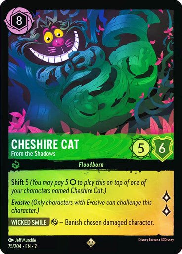 Cheshire Cat - From the Shadows (Cold Foil) - Con T de Tlacuache - Ravensburger