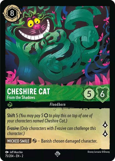 Cheshire Cat - From the Shadows (Non - foil) - Con T de Tlacuache - Ravensburger