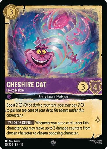 Cheshire Cat (Non - foil) - Con T de Tlacuache - Ravensburger