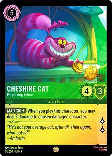 Cheshire Cat - Perplexing Feline (Cold Foil) - Con T de Tlacuache - Ravensburger