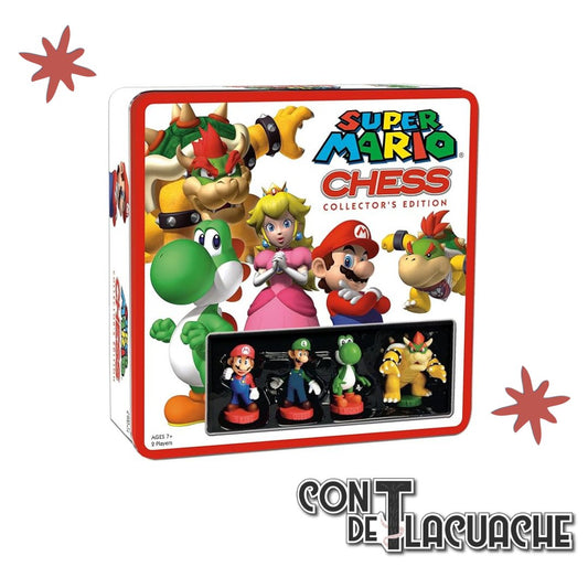 Chess: Super Mario Bros | USAopoly - Con T de Tlacuache - UsaPoly