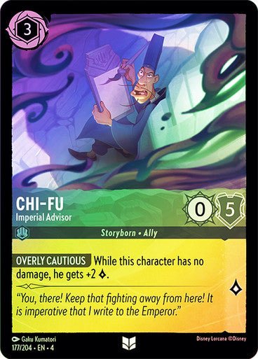 Chi - Fu - Imperial Advisor ( Cold Foil ) | Ravesburger - Con T de Tlacuache - Ravensburger