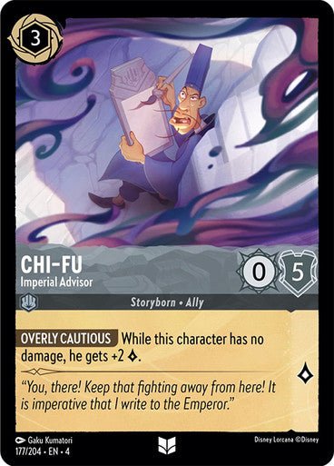 Chi - Fu - Imperial Advisor ( Non - foil ) | Ravesburger - Con T de Tlacuache - Ravensburger