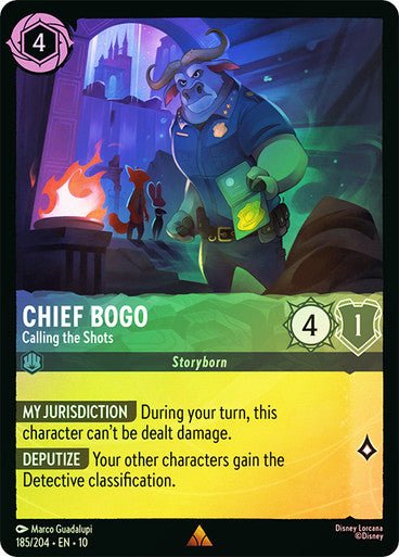 Chief Bogo (Cold Foil) - Con T de Tlacuache - Ravensburger