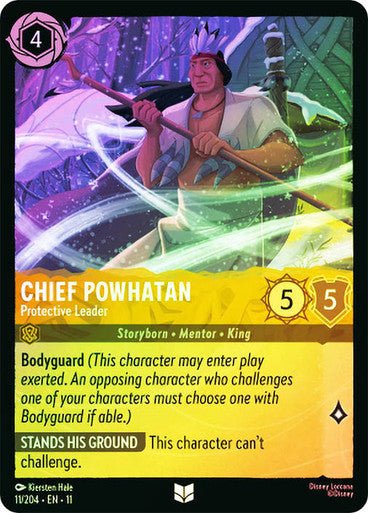 Chief Powhatan (Cold Foil) | Ravensburger - Con T de Tlacuache - Ravensburger
