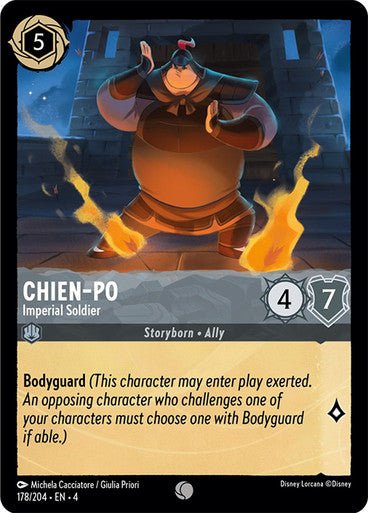 Chien - Po - Imperial Soldier ( Non - foil ) | Ravesburger - Con T de Tlacuache - Ravensburger