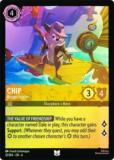 Chip - Ranger Leader ( Cold Foil )