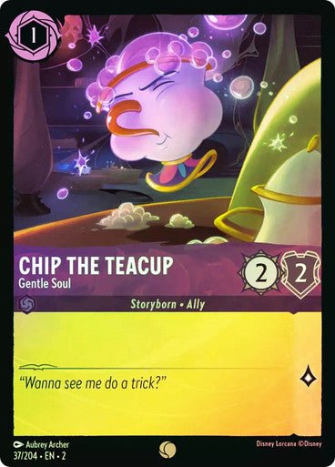 Chip the Teacup - Gentle Soul (Cold Foil) - Con T de Tlacuache - Ravensburger