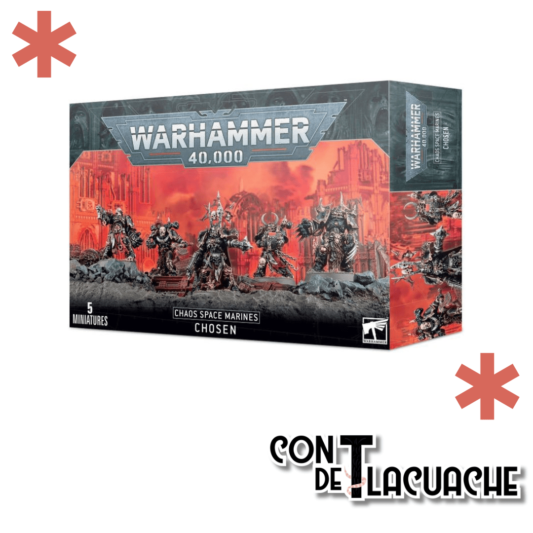 Chosen Chaos Space marines | Games Workshop - Con T de Tlacuache - Con T de Tlacuache