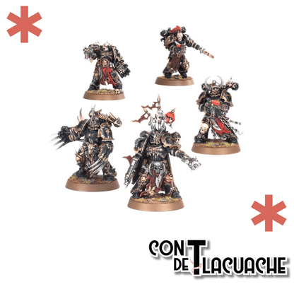 Chosen Chaos Space marines | Games Workshop - Con T de Tlacuache - Con T de Tlacuache