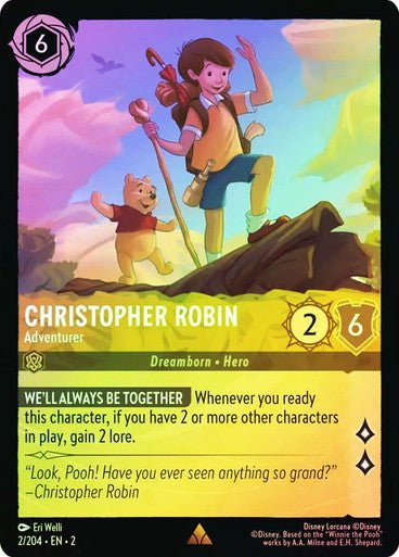 Christopher Robin - Adventurer (Cold Foil) - Con T de Tlacuache - Ravensburger