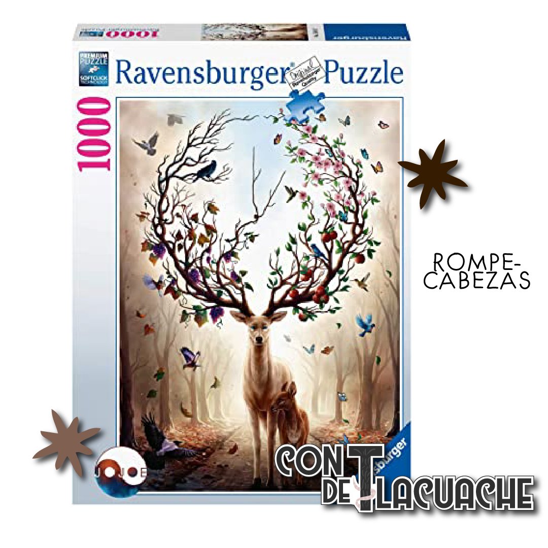 Ciervo Mágico (1000pzas) | Ravensburger - Con T de Tlacuache - Ravensburger