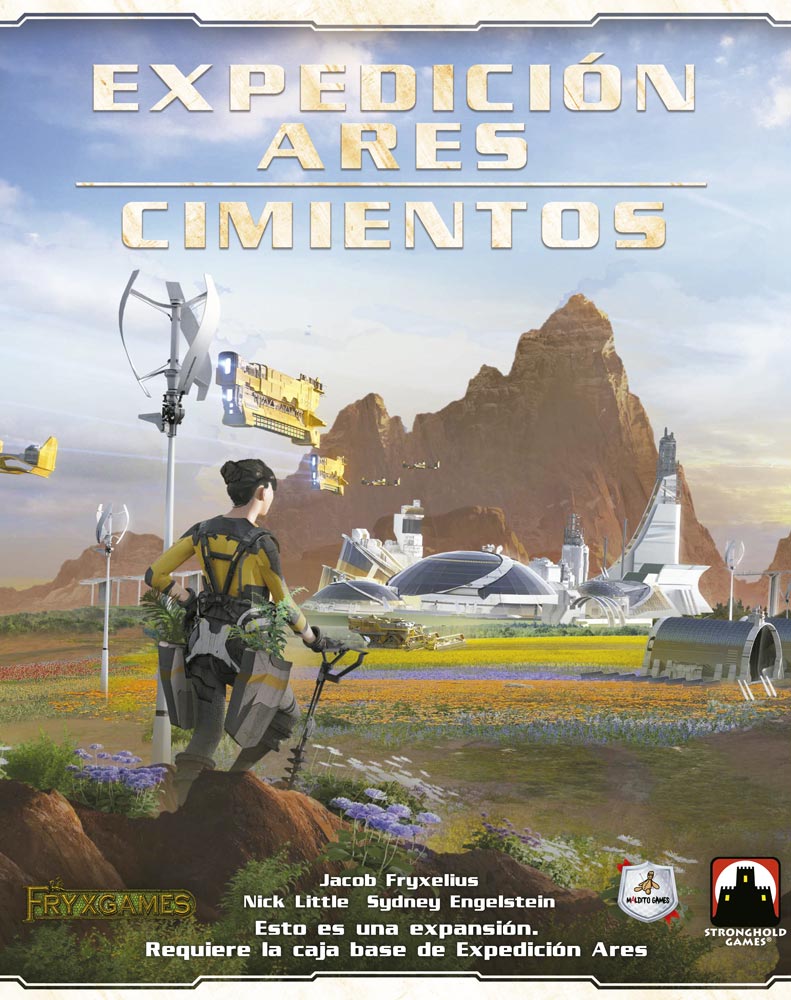 Cimientos Terraforming Mars Expedición Ares | Maldito Games - Con T de Tlacuache - Maldito Games