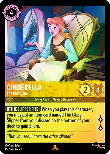 Cinderella - The Right One (Cold Foil) - Con T de Tlacuache - Ravensburger