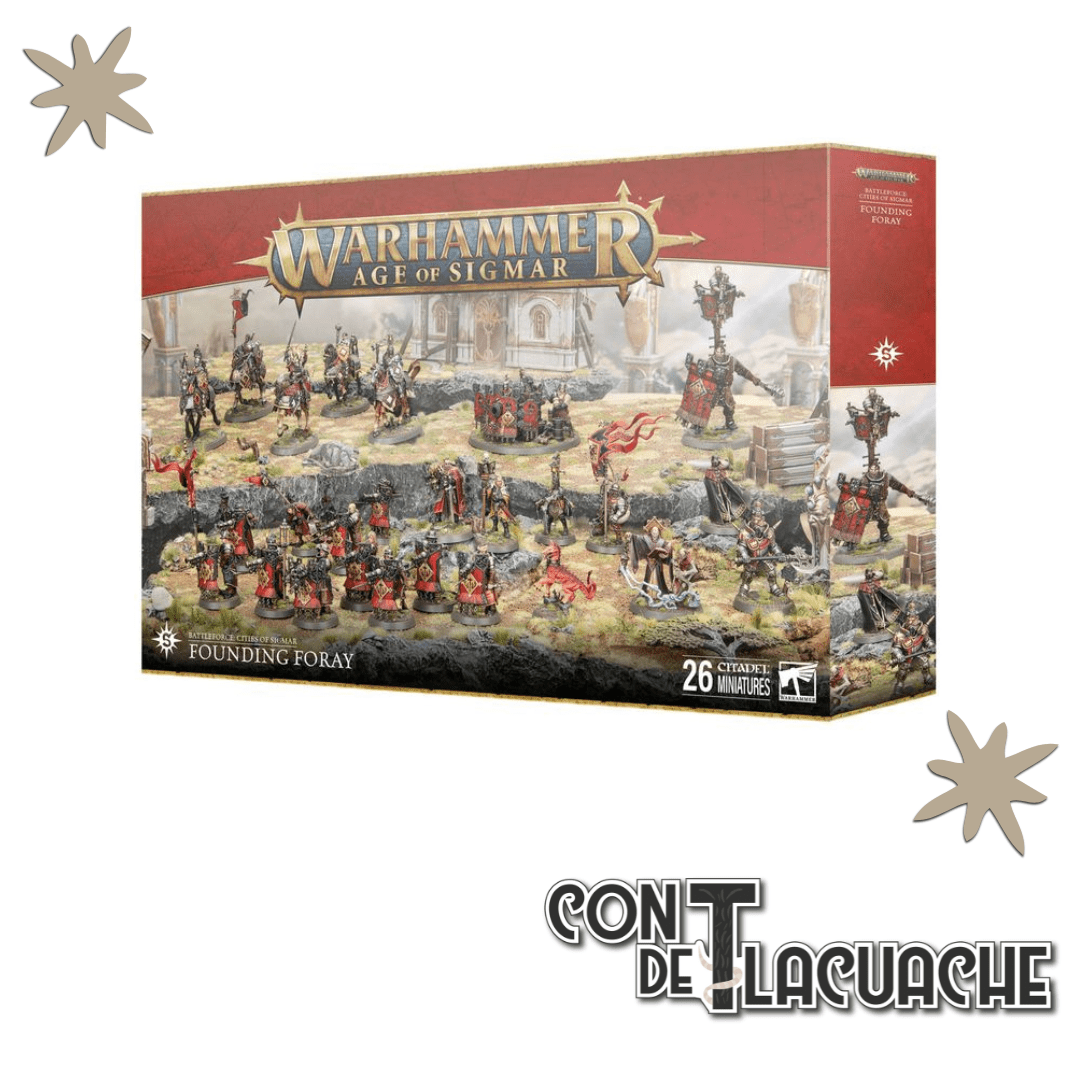 Cities Of Sigmar Founding Foray | Games Workshop - Con T de Tlacuache - Games Workshop