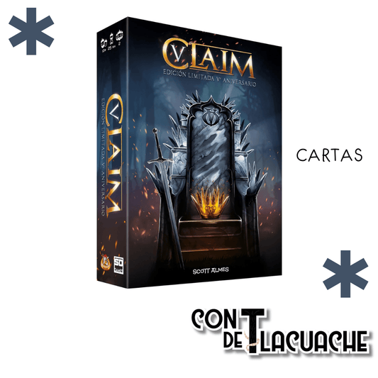 Claim Edición Limitada V Aniversario | SD GAMES - Con T de Tlacuache - Con T de Tlacuache