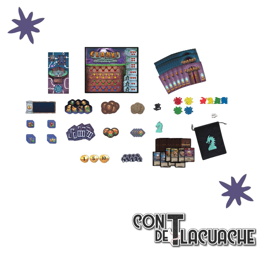 Clank! Catacumbas | Devir - Con T de Tlacuache - Devir