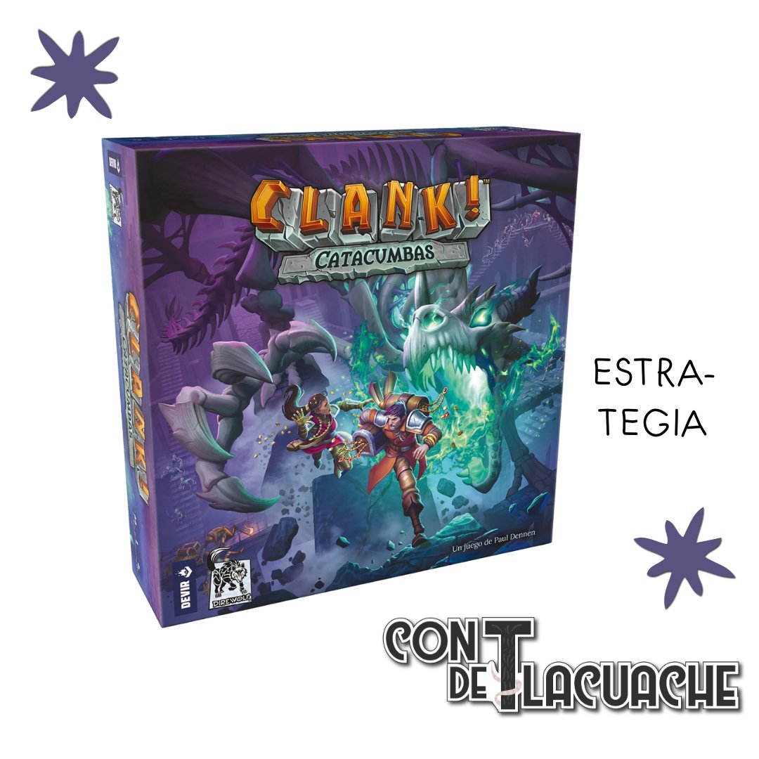 Clank! Catacumbas | Devir - Con T de Tlacuache - Devir