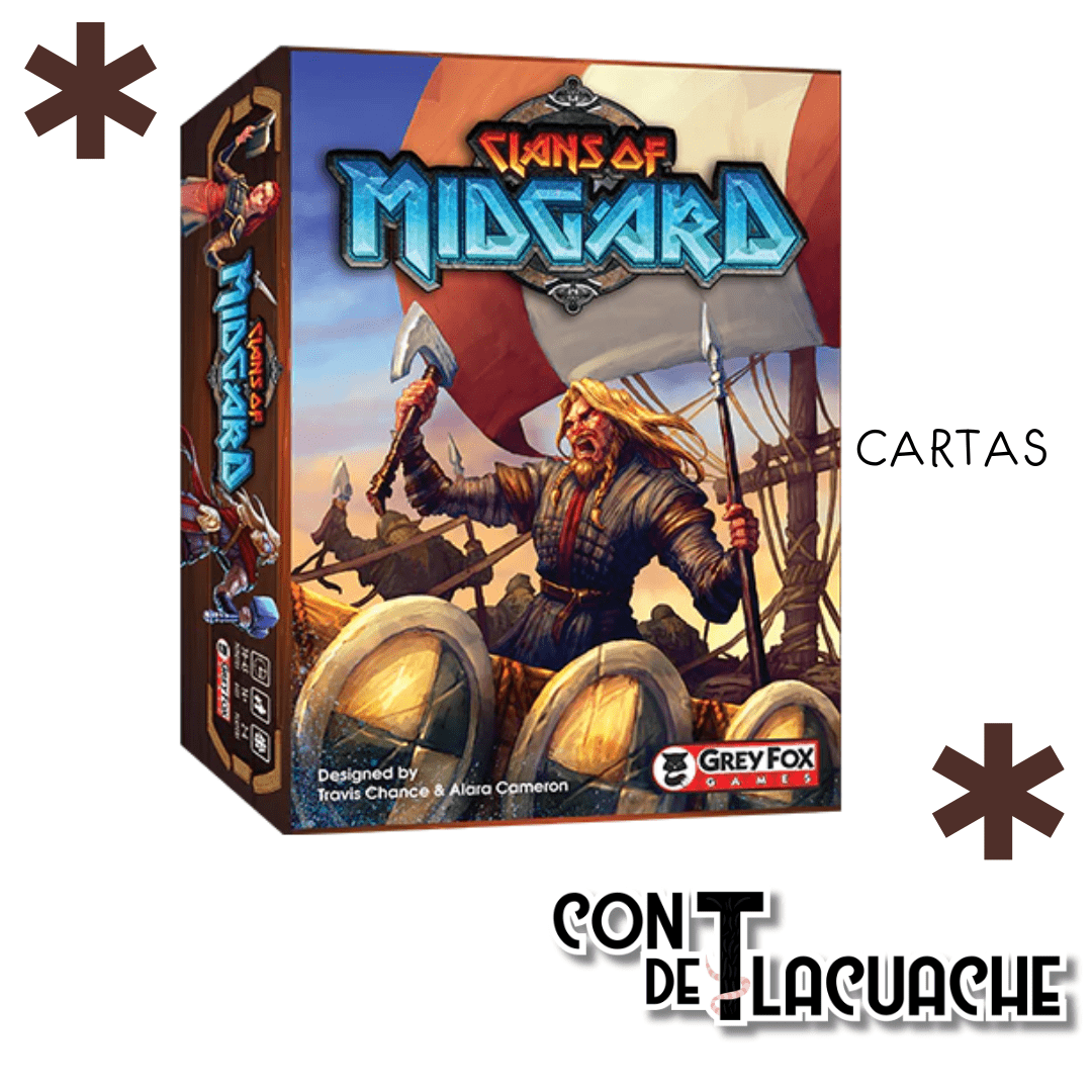 Clans of Midgard | Grey Fox Games - Con T de Tlacuache - Con T de Tlacuache