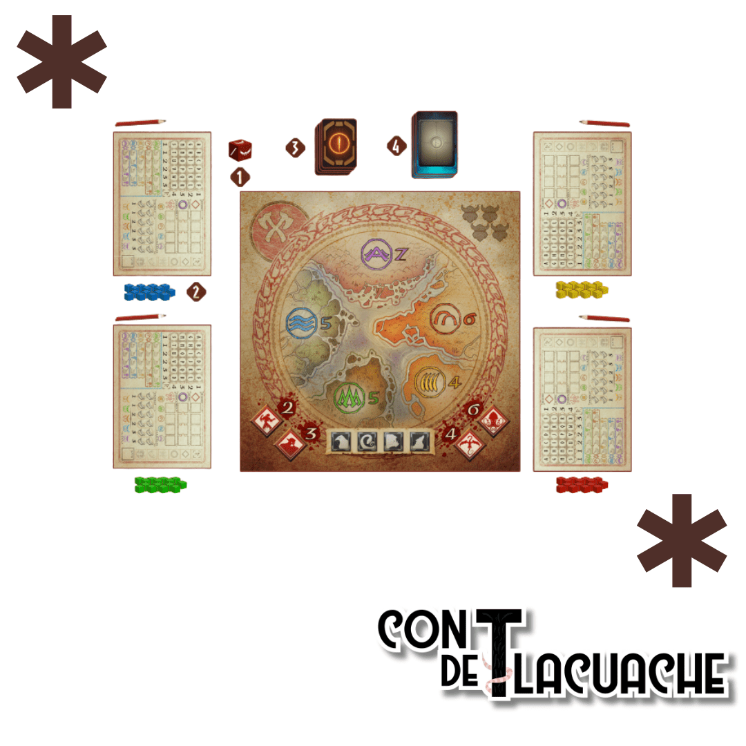 Clans of Midgard | Grey Fox Games - Con T de Tlacuache - Con T de Tlacuache