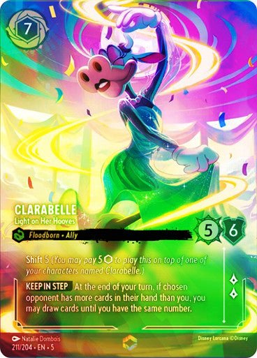 Clarabelle - Light on Her Hooves (Inkwash Foil ) - Con T de Tlacuache - Ravensburger