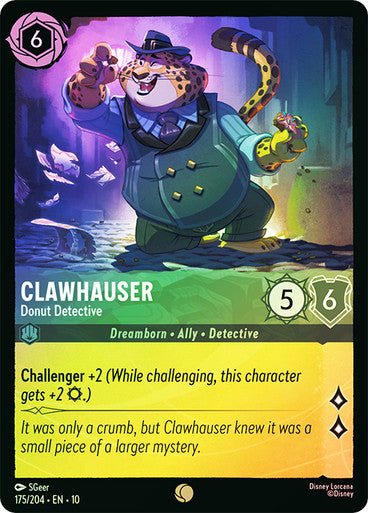 Clawhauser (Cold Foil) - Con T de Tlacuache - Ravensburger