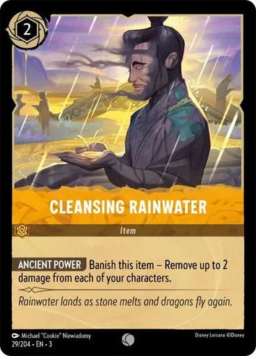 Cleansing Rainwater (Non - foil) - Con T de Tlacuache - Ravensburger